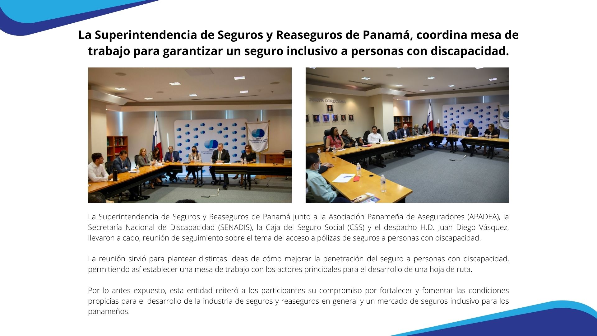 Superintendencia de Seguros y Reaseguros de Panamá Inicio